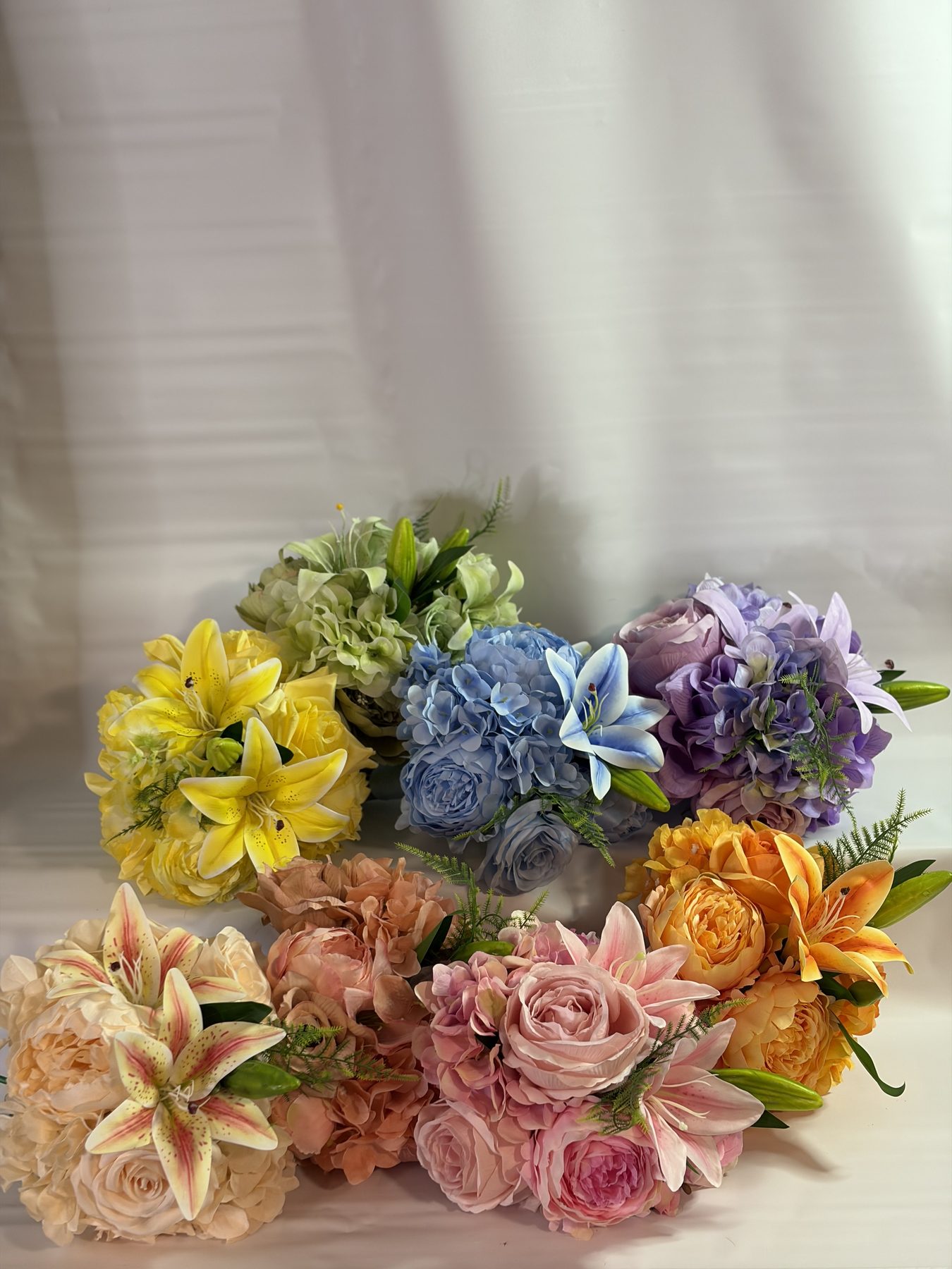 Ready-to-go bouquet collection, full color spectrum