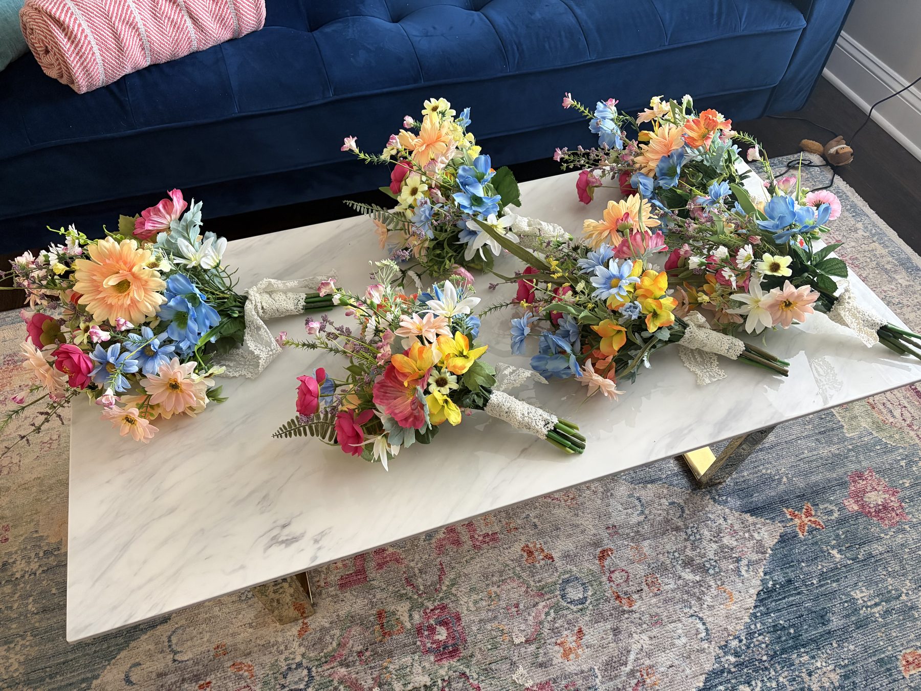 Wildflower bouquet suite